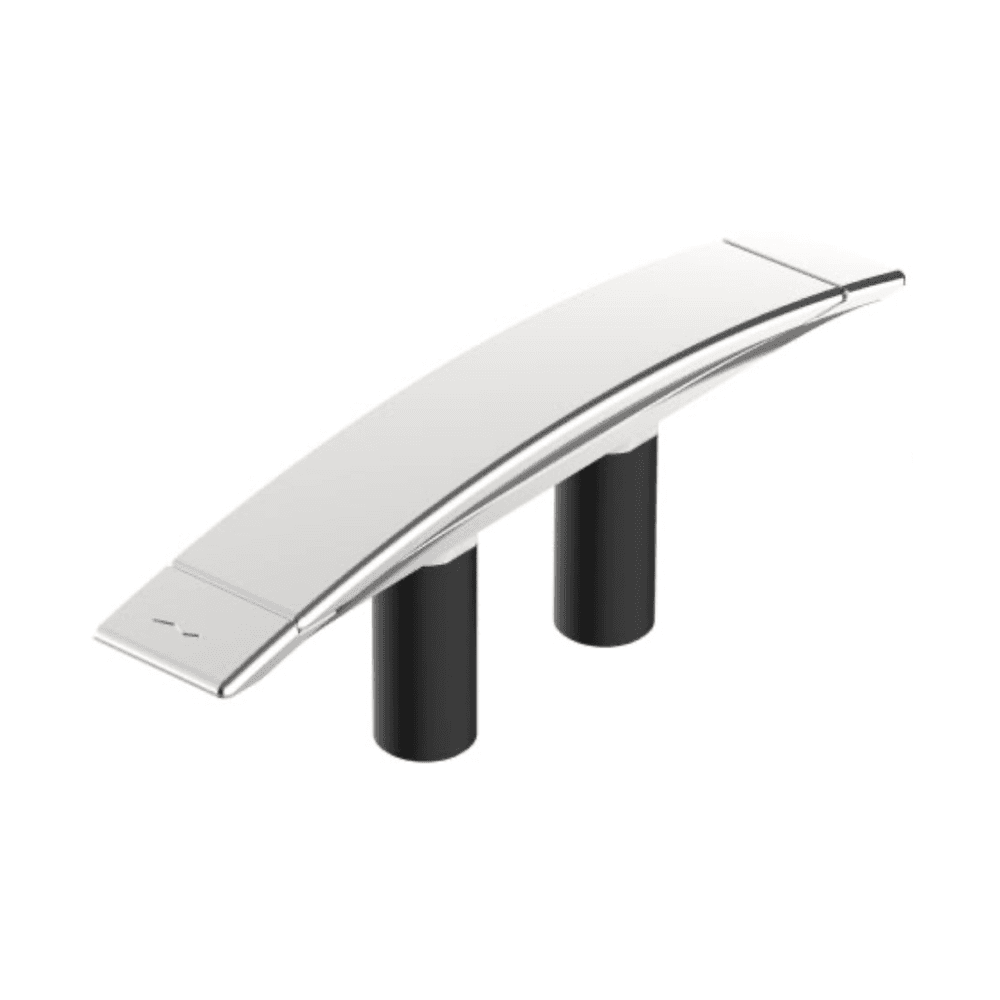 B240X polished stainless steel pop-up cleat in the raised position